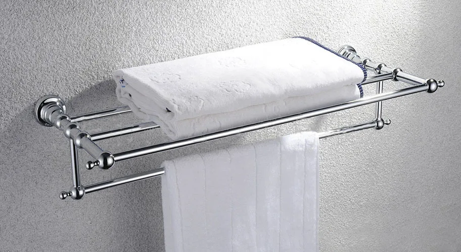 Towel rack/towel holder/towel shelf.chrome Finished, Bathroom hardware,Bathroom accessories OK008d