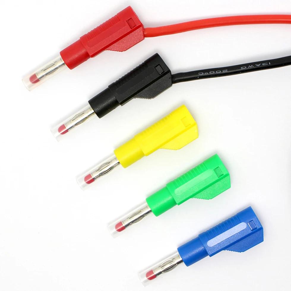 Quality Nickel-plated Copper 4mm Stackable Banana Plugs Inserted Activity Continued Retractable Sheath Connector
Quality Nickel-plated Copper 4mm Stackable Banana Plugs Inserted Activity Continued Retractable Sheath Connector