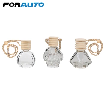 FORAUTO Empty Car Perfume Bottle Air Freshener Container Hanging Glass Bottle Perfume Pendant Car-styling For Essential Oils
FORAUTO Empty Car Perfume Bottle Air Freshener Container Hanging Glass Bottle Perfume Pendant Car-styling For Essential Oils