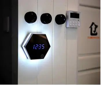 Hot sale Multifunction Mirror Glass Digital Wall Clock Night Lights Snooze Light-emitting Thermometer Alarm Clock
Hot sale Multifunction Mirror Glass Digital Wall Clock Night Lights Snooze Light-emitting Thermometer Alarm Clock