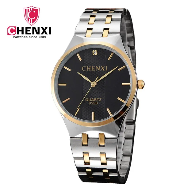 CHENXI Mens Watches Top Brand Luxury Ultra Thin Steel Bracelet Wristwatch Casual Male Quartz Gold Watch Business Hand Clocks
CHENXI Mens Watches Top Brand Luxury Ultra Thin Steel Bracelet Wristwatch Casual Male Quartz Gold Watch Business Hand Clocks