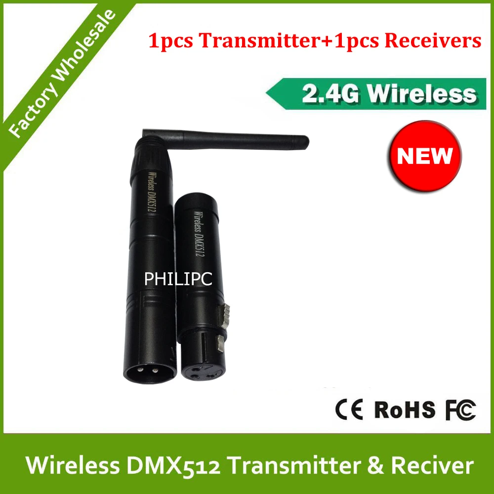 DHL/EMS 2.4G Wireless Wholesale 2 pcs/lot wireless DMX controller transmitter+receiver, Wireless Controller
DHL/EMS 2.4G Wireless Wholesale 2 pcs/lot wireless DMX controller transmitter+receiver, Wireless Controller