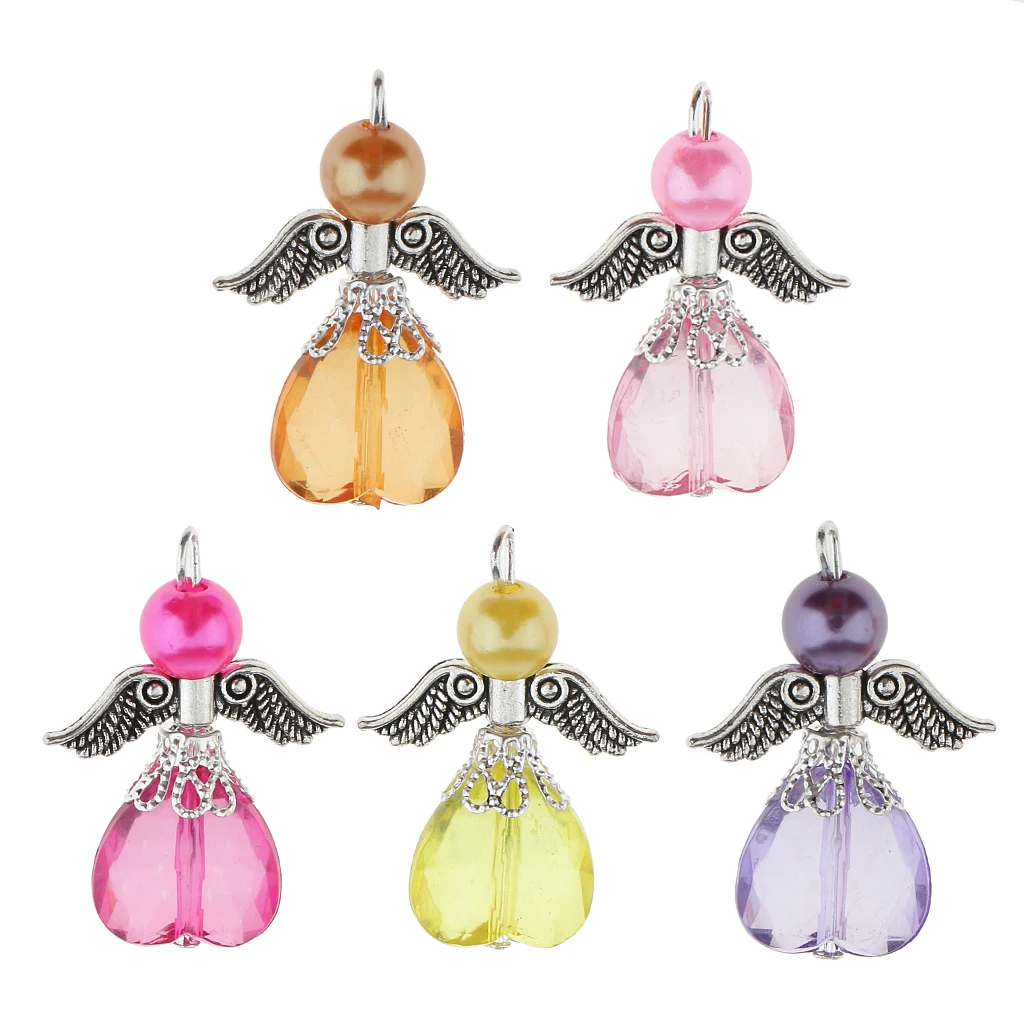 5 Pieces Acrylic Pearl Heart Bead Angel Charms Pendant Silver Wings DIY Handbag Mobile Charm Gift
5 Pieces Acrylic Pearl Heart Bead Angel Charms Pendant Silver Wings DIY Handbag Mobile Charm Gift