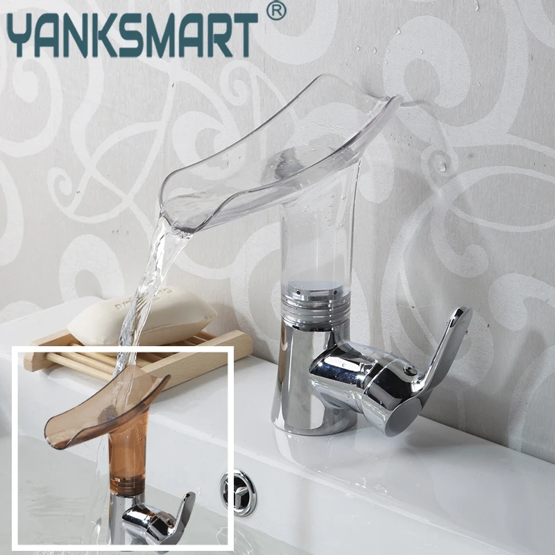 Bathroom Faucet Bathroom Waterfall Acrylic Spout Basin Faucet Vessel Sink Mixer Acrylic Tap FA
Bathroom Faucet Bathroom Waterfall Acrylic Spout Basin Faucet Vessel Sink Mixer Acrylic Tap FA