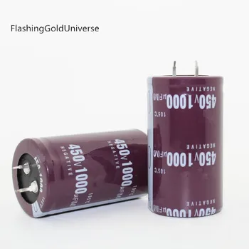 

2PCS--20PCS electrolytic capacitors 1000UF 450V 450V1000UF 35X50MM best quality
