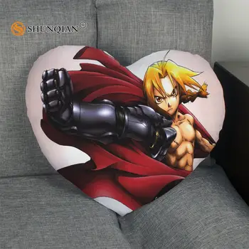 Hot Sale Fullmetal Alchemist Heart Shape Pillow Cover Custom zipper Pillowcase Just Cover No Core Size 41x36cm,47x42cm
Hot Sale Fullmetal Alchemist Heart Shape Pillow Cover Custom zipper Pillowcase Just Cover No Core Size 41x36cm,47x42cm