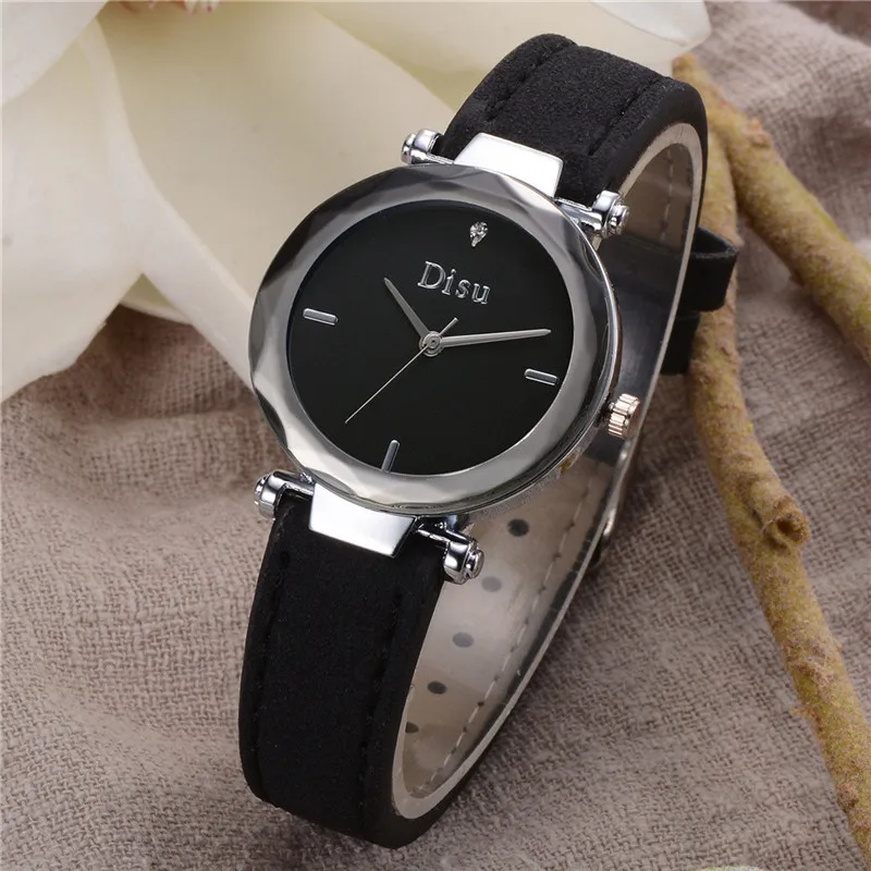 DISU Fashion Women Retro Design Leather Quartz Wrist Watch 2019 Hot Sale Top Brand Luxury Reloj Mujer Relogio Feminino #B
DISU Fashion Women Retro Design Leather Quartz Wrist Watch 2019 Hot Sale Top Brand Luxury Reloj Mujer Relogio Feminino #B