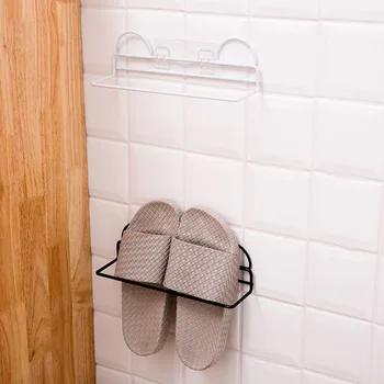 Creative Home Simple Shoe Rack Paste Wall Hanging Wrought Iron Bathroom Door Slippers Storage Rack
Creative Home Simple Shoe Rack Paste Wall Hanging Wrought Iron Bathroom Door Slippers Storage Rack