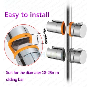 Slider Showerhead Holder Shower head bracket Adjustable Shower Head Holder Slider On Bathroom Rail Pipes
Slider Showerhead Holder Shower head bracket Adjustable Shower Head Holder Slider On Bathroom Rail Pipes