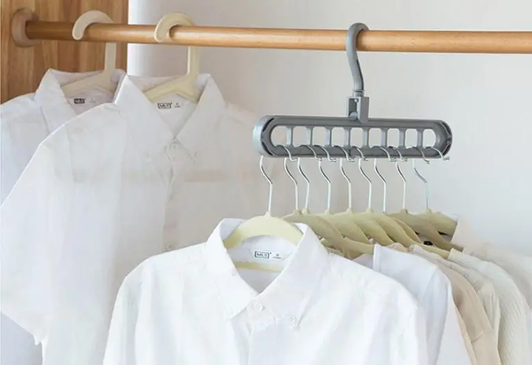 1PC Multi-port Support Circle Clothes Hanger Clothes Drying Rack Multifunction Plastic Scarf Clothes Hangers Storage Rack LF 239
1PC Multi-port Support Circle Clothes Hanger Clothes Drying Rack Multifunction Plastic Scarf Clothes Hangers Storage Rack LF 239