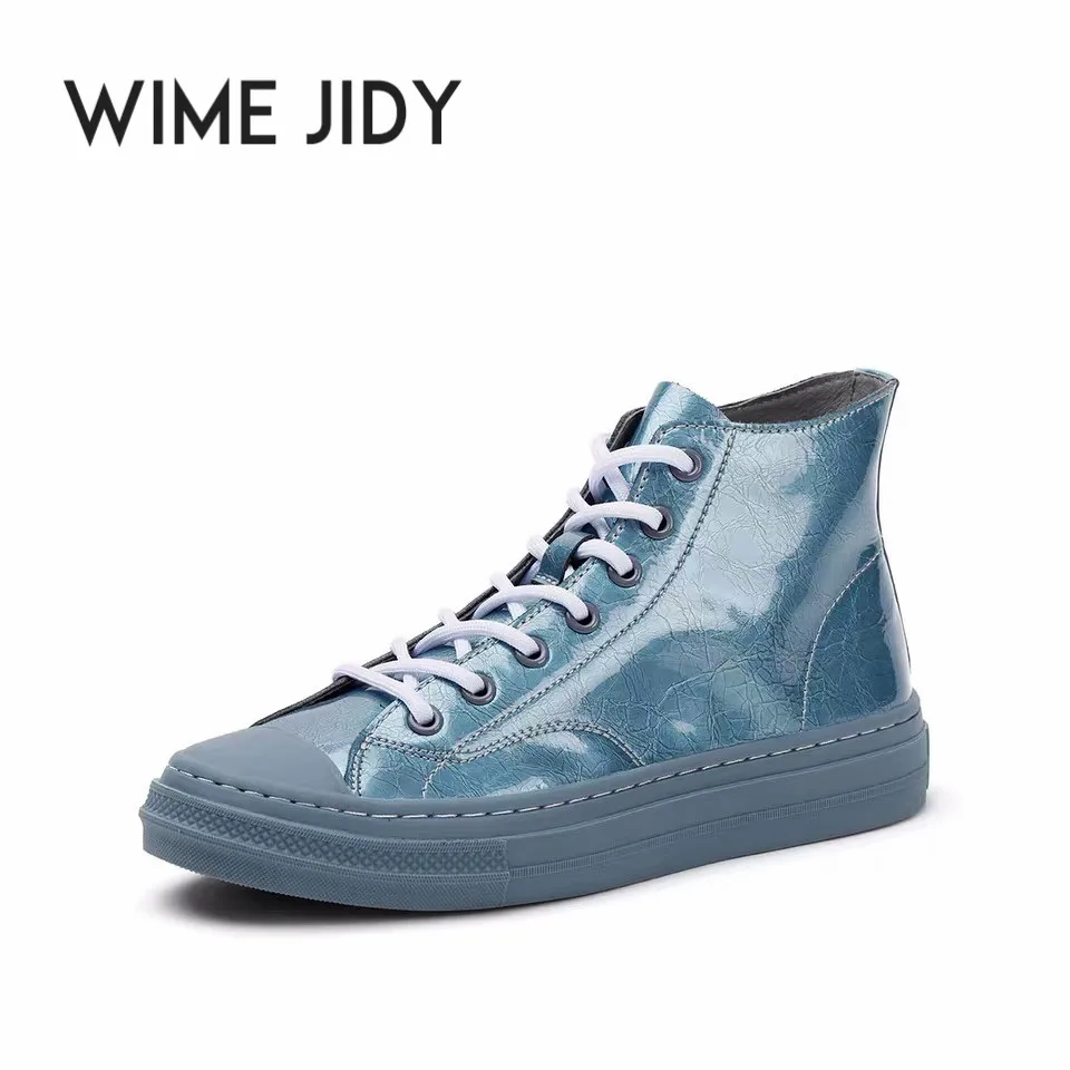 Sneakers Women 2019 Fashion Patent Genuine Leather Martin Boots Women Boots Ankle Chaussures Femme High Top Sneaker Female
Sneakers Women 2019 Fashion Patent Genuine Leather Martin Boots Women Boots Ankle Chaussures Femme High Top Sneaker Female