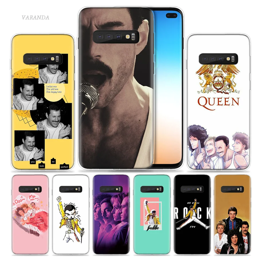 Freddie Mercury Queen band Case for Samsung Galaxy S8 S9 S10 5G S10e S7 Note 8 9 J4 J6 Plus J5 J8 2018 J3 Silicone Phone Bags
Freddie Mercury Queen band Case for Samsung Galaxy S8 S9 S10 5G S10e S7 Note 8 9 J4 J6 Plus J5 J8 2018 J3 Silicone Phone Bags