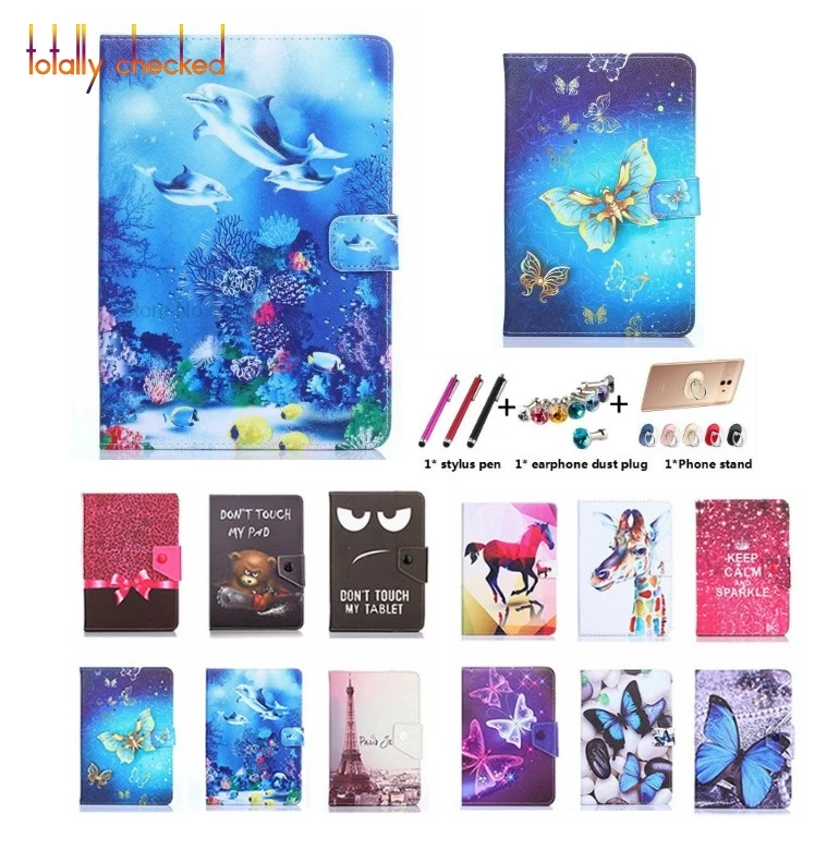 Фото For Sony Xperia Tablet Z Z1 Z2 10.1 inch PC Funda Shell Protector Universal PU Leather cover | Компьютеры и офис