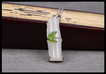 Natural carved Chinese HETIAN jade inlaid charm copper necklace pendants white HETIAN jade free shipping
Natural carved Chinese HETIAN jade inlaid charm copper necklace pendants white HETIAN jade free shipping