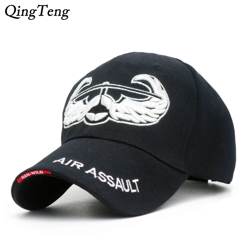 AIR ASSAULT Tactical Baseball Cap Men Embroidered Letters Army Hat Cotton Baseball Cap Women Snapback Bone Masculino
AIR ASSAULT Tactical Baseball Cap Men Embroidered Letters Army Hat Cotton Baseball Cap Women Snapback Bone Masculino