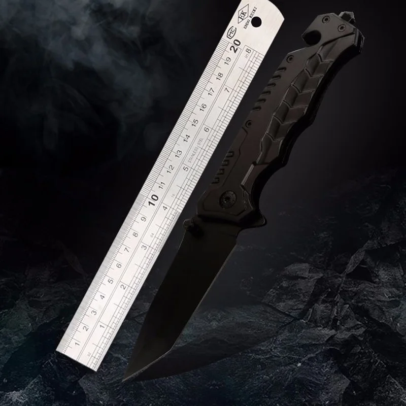 NO-CYHWD64 high hardness folding knife outdoor portable knife multi-function survival folding knife
NO-CYHWD64 high hardness folding knife outdoor portable knife multi-function survival folding knife