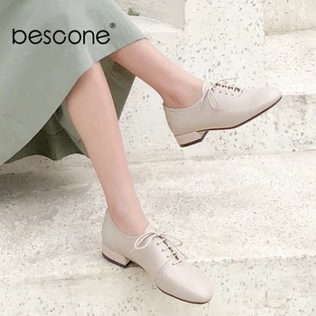 BESCONE Basic Women Flats Cross-tied Comfortable Round Toe Low Heels Female Platform Footwear Spring Casual Women Shoes BO97
BESCONE Basic Women Flats Cross-tied Comfortable Round Toe Low Heels Female Platform Footwear Spring Casual Women Shoes BO97