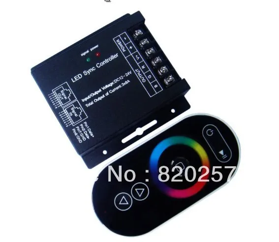 Free shipping 3pcs/lot RGB Touch Sync Controller DC12-24V, 3*8A, with touch color ring remote
Free shipping 3pcs/lot RGB Touch Sync Controller DC12-24V, 3*8A, with touch color ring remote
