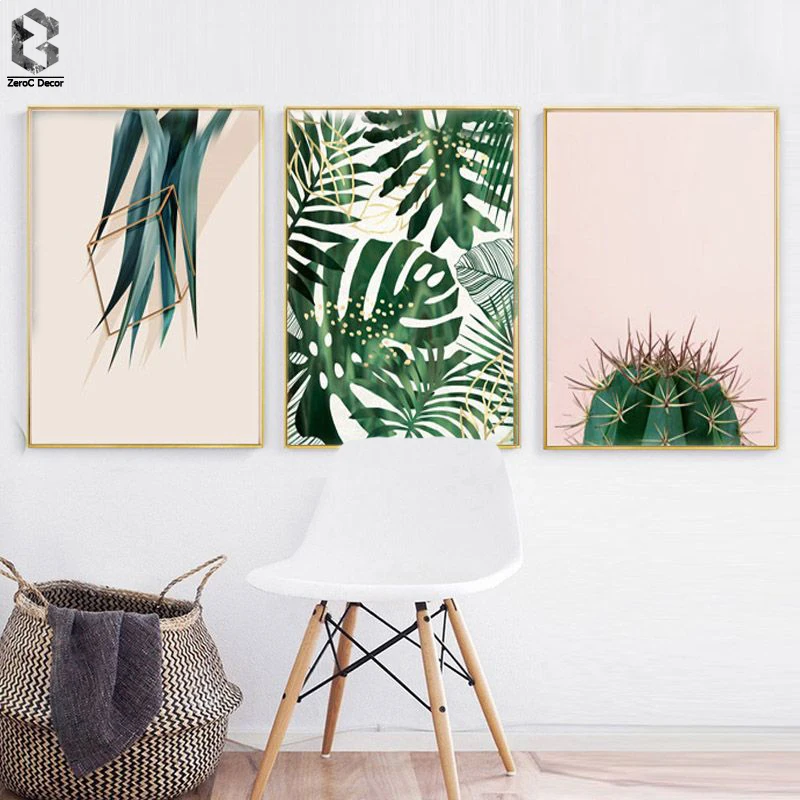 Green Plants Leaves Canvas Paintings Nordic Scandinavian Office Wall Art Cactus Poster Picture for Living Room Home Decor
Green Plants Leaves Canvas Paintings Nordic Scandinavian Office Wall Art Cactus Poster Picture for Living Room Home Decor