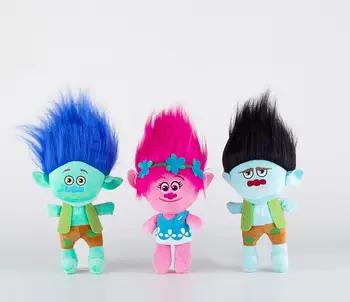 NEW 23-32cm Movie Trolls Plush Toy Poppy Branch Dream Works Soft Stuffed Cartoon Dolls The Good Luck Trolls Gift for Child
NEW 23-32cm Movie Trolls Plush Toy Poppy Branch Dream Works Soft Stuffed Cartoon Dolls The Good Luck Trolls Gift for Child