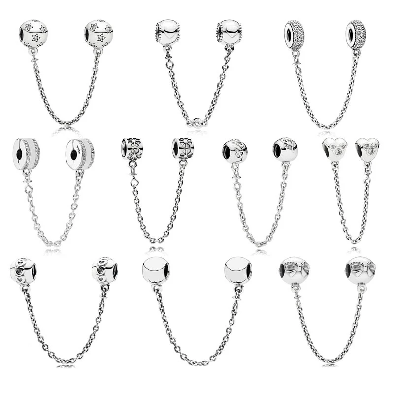 Fits Original Bracelet Charm DIY Female Gift 925 Sterling Silver Snow Chain Love Daisy Bow Inspiration Revelation Safety Chain
Fits Original Bracelet Charm DIY Female Gift 925 Sterling Silver Snow Chain Love Daisy Bow Inspiration Revelation Safety Chain