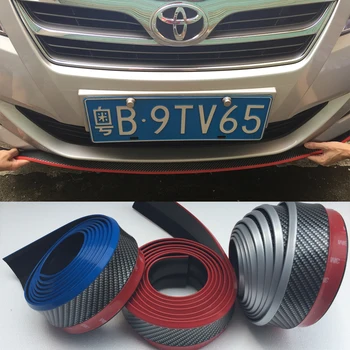 2.5 Meters PU Carbon Fiber Car Front Bumper Strip Boky Kit for Toyota GT86 Sienna Alphard Corolla scion fr-s Zelas CROWN Reiz 
2.5 Meters PU Carbon Fiber Car Front Bumper Strip Boky Kit for Toyota GT86 Sienna Alphard Corolla scion fr-s Zelas CROWN Reiz