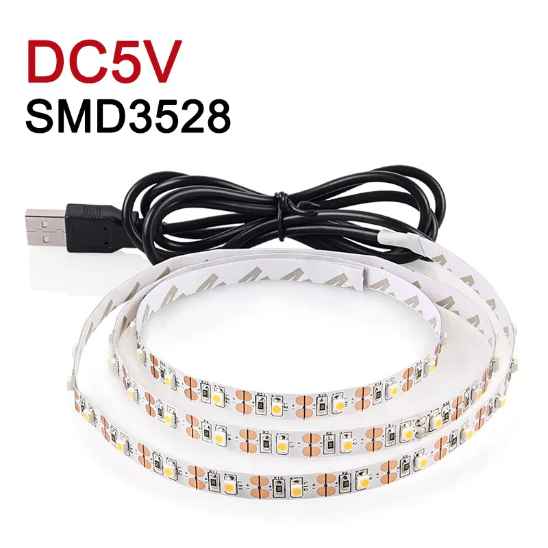 USB LED Strip LED Tape SMD3528 DC5V RGB LED Light 3keys Mini Remote Flexible Light For Home Living Rom Background Lighting
USB LED Strip LED Tape SMD3528 DC5V RGB LED Light 3keys Mini Remote Flexible Light For Home Living Rom Background Lighting
