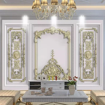 Custom Wallpaper 3D Stereo Golden Flowers Murals Living Room TV Sofa Background Wall Painting Luxury Decor Papel De Parede Mural
Custom Wallpaper 3D Stereo Golden Flowers Murals Living Room TV Sofa Background Wall Painting Luxury Decor Papel De Parede Mural