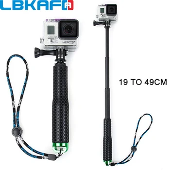 LBKAFA Aluminum Extendable Pole Stick Telescopic Handheld Monopod Mount Adapter For Gopro Hero 6 5 4 3+ SJCAM SJ4000 SJ5000 SJ6 
LBKAFA Aluminum Extendable Pole Stick Telescopic Handheld Monopod Mount Adapter For Gopro Hero 6 5 4 3+ SJCAM SJ4000 SJ5000 SJ6