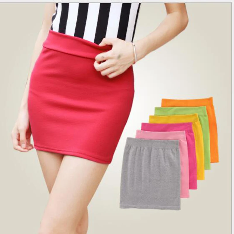 Babbytoro Skirts Women Candy Color Slim Hip High Waist Skirt 2019 Lady Buttock Short Skirts Mini-Skirt Pink Blue Red
Babbytoro Skirts Women Candy Color Slim Hip High Waist Skirt 2019 Lady Buttock Short Skirts Mini-Skirt Pink Blue Red