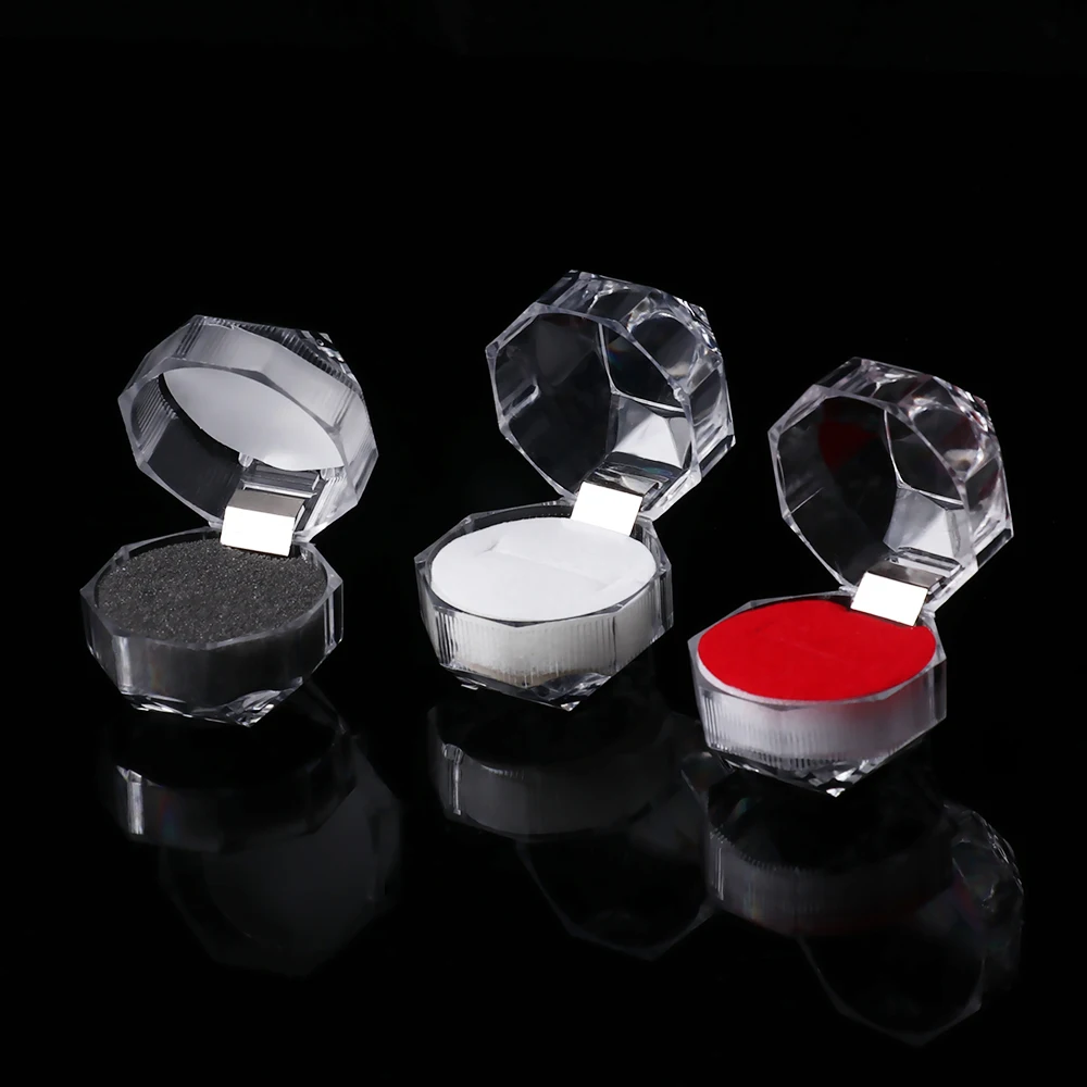 1pcs 4*4cm Crystal Acrylic Portable Transparent Rings Earring Display Box Wedding Jewelry Package Box Ring Organizer Storage Box
1pcs 4*4cm Crystal Acrylic Portable Transparent Rings Earring Display Box Wedding Jewelry Package Box Ring Organizer Storage Box