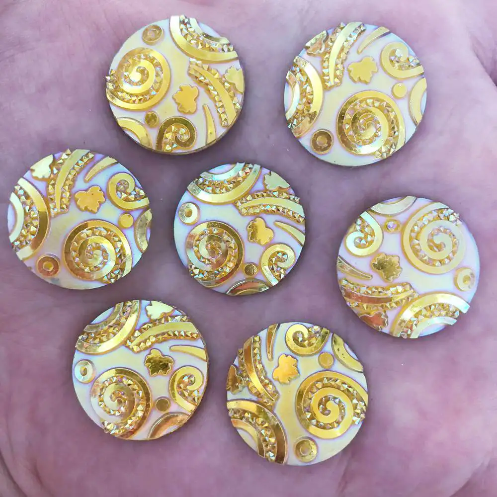 10pcs AB Resin 20mm Round Fun Combination Flatback Rhinestone Wedding Button DIY R475
10pcs AB Resin 20mm Round Fun Combination Flatback Rhinestone Wedding Button DIY R475
