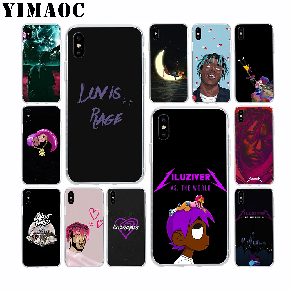 YIMAOC Lil Uzi Vert luv Soft Silicone Case for Apple Iphone 11 Pro Xr Xs Max X 10 8 Plus 7 6S 6 Plus SE 5S 5 7Plus 8Plus
YIMAOC Lil Uzi Vert luv Soft Silicone Case for Apple Iphone 11 Pro Xr Xs Max X 10 8 Plus 7 6S 6 Plus SE 5S 5 7Plus 8Plus