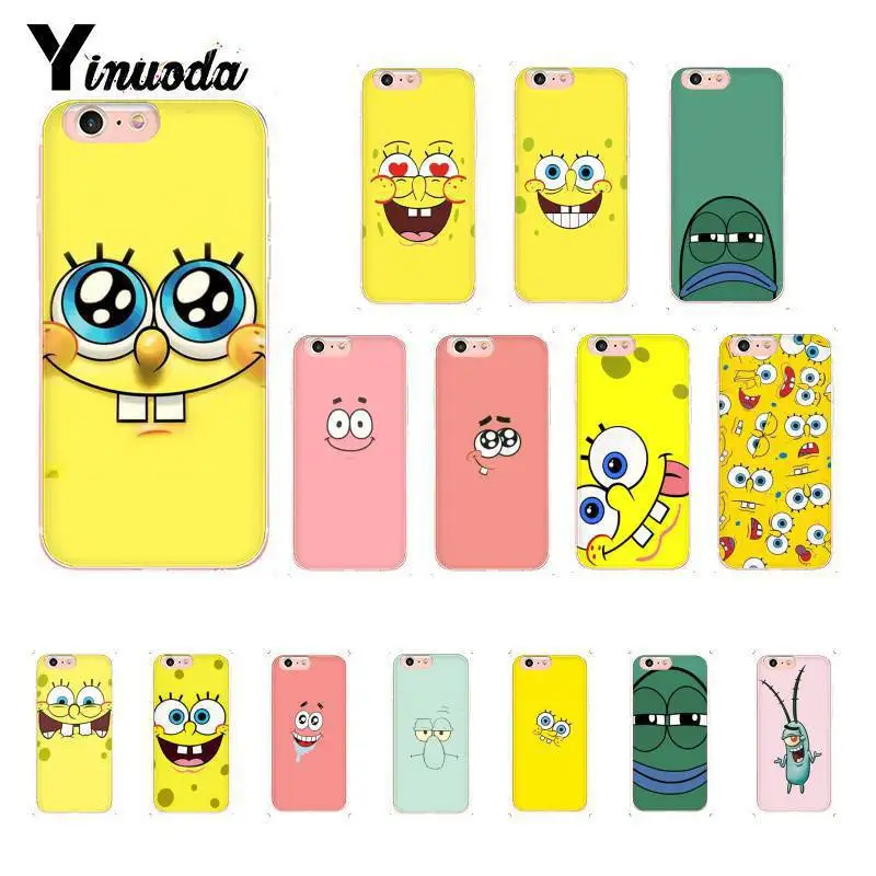 Yinuoda NiceKing Cute Cartoon Spongebob TPU Soft Phone Case for iPhone X XS MAX 6 6S 7 7plus 8 8Plus 5 5S XR 11 11pro 11promax
Yinuoda NiceKing Cute Cartoon Spongebob TPU Soft Phone Case for iPhone X XS MAX 6 6S 7 7plus 8 8Plus 5 5S XR 11 11pro 11promax