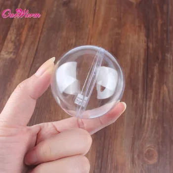 100pcs 60mm Transparent Acrylic ball party wedding home decoration baubles candy gift box
100pcs 60mm Transparent Acrylic ball party wedding home decoration baubles candy gift box