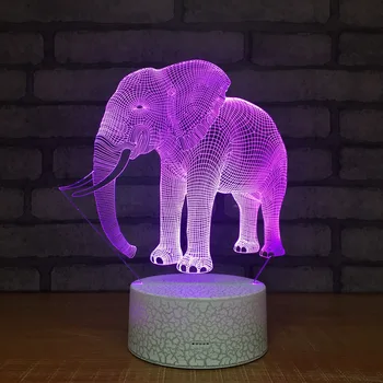 Pattern 3d Small Night Lamp Originality Novelty Elephant Seven Color Touch Usb 3d Lamp Energy Saving Led Light Fixtures
Pattern 3d Small Night Lamp Originality Novelty Elephant Seven Color Touch Usb 3d Lamp Energy Saving Led Light Fixtures
