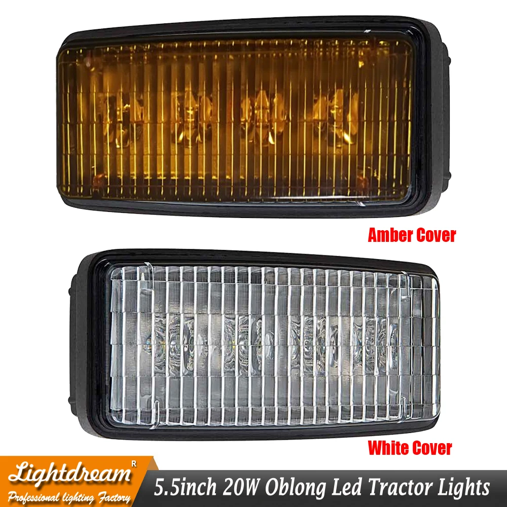 Small Rectangular LED Headlight RE306510 Fits Sound Gard Front Hood Light Upper Cab Light on John Deere 40-60 Series Tractors x1
Small Rectangular LED Headlight RE306510 Fits Sound Gard Front Hood Light Upper Cab Light on John Deere 40-60 Series Tractors x1