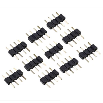 10pcs DIY LED 4pin RGB connector 4 pins needle male type double 4pin small part For LED SMD RGB 5050 3528 Strip
10pcs DIY LED 4pin RGB connector 4 pins needle male type double 4pin small part For LED SMD RGB 5050 3528 Strip