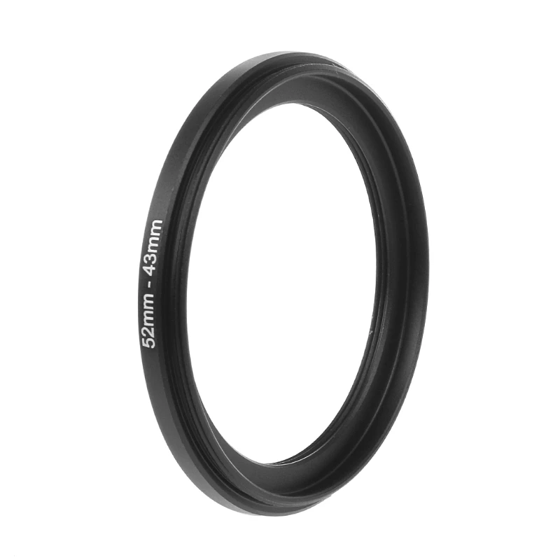 52mm To 43mm Metal Step Down Rings Lens Adapter Filter Camera Tool Accessory New