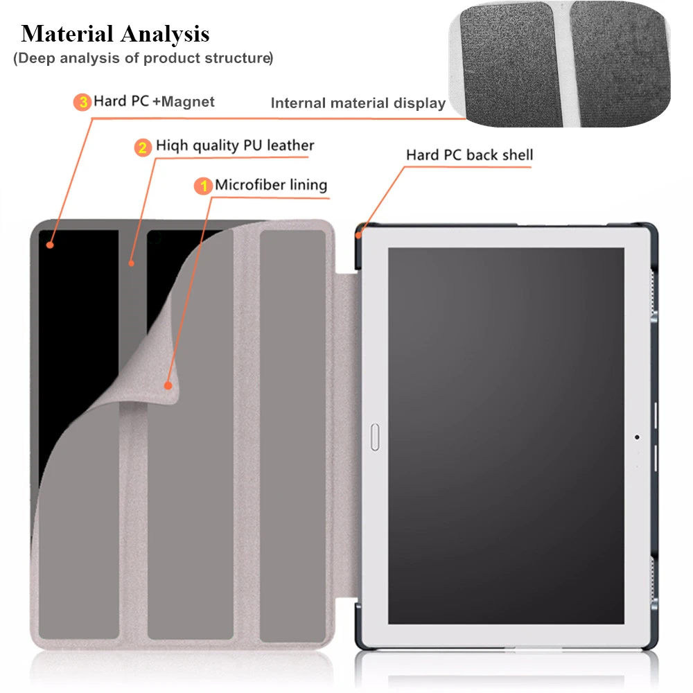 Кожаный чехол для ASUS Zenpad 10 Z301MLF Z301ML Z301 Магнитный планшета Z300 Z300M Z300C Z300CG|tablet case|tablet