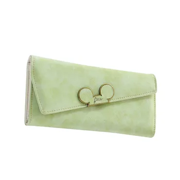 Fashion Hot Hit Color Scrubs bag Women Wallet Ladies Long Swash-lid Tri-fold Mickey Head Purse Slim Phone Coin Pocket Wallets
Fashion Hot Hit Color Scrubs bag Women Wallet Ladies Long Swash-lid Tri-fold Mickey Head Purse Slim Phone Coin Pocket Wallets