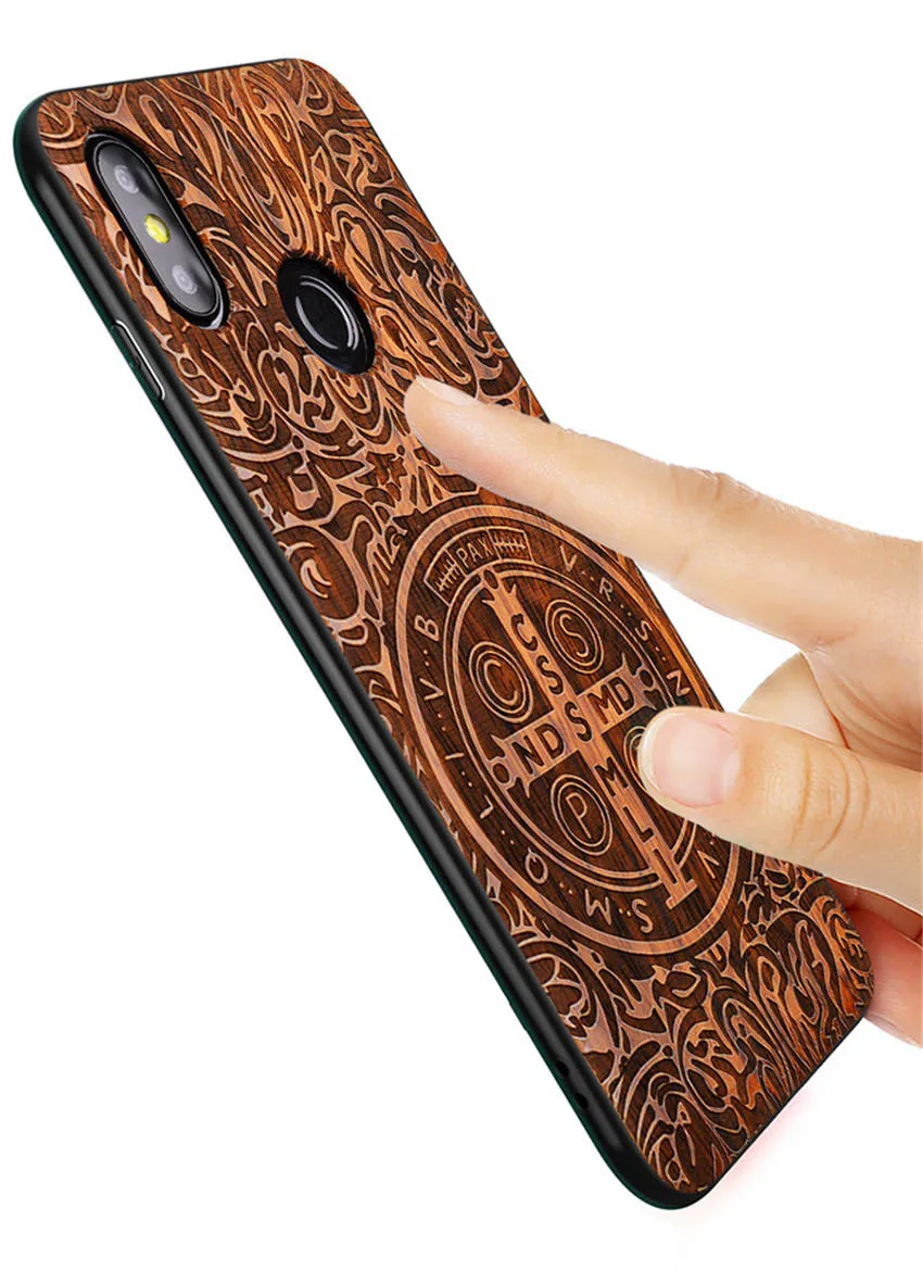 xiaomi mi 8 wood case (12)