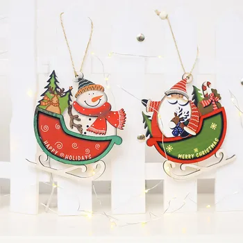 Santa Claus Deer New Year Natural Wood Christmas Tree Ornaments Pendant Hanging Gifts Xmas Decor Home Party Decorations 62394
Santa Claus Deer New Year Natural Wood Christmas Tree Ornaments Pendant Hanging Gifts Xmas Decor Home Party Decorations 62394