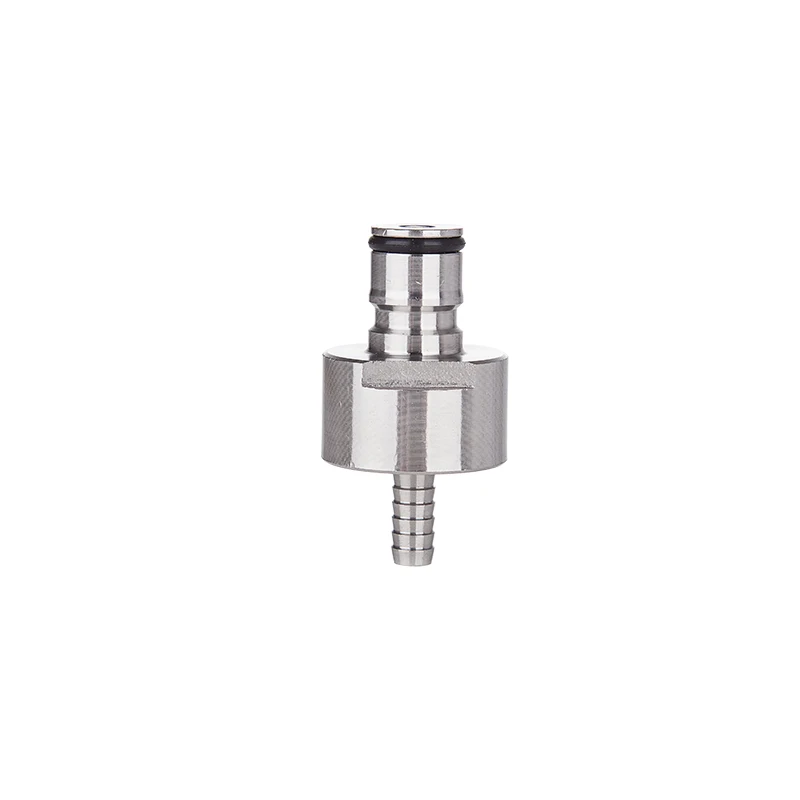 Free shipping 304 Stainless Carbonation Cap w/ 5/16" Barb, Ball Lock Type, fit soft drink PET bottles, Homebrew Kegging
Free shipping 304 Stainless Carbonation Cap w/ 5/16" Barb, Ball Lock Type, fit soft drink PET bottles, Homebrew Kegging