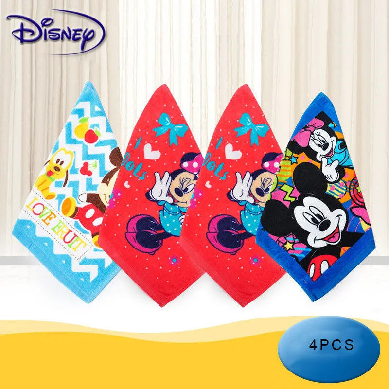 Disney 4 pcs/set Cotton Square Towel Home a Variety of Styles Children's Towel Children's Cotton Wash Towel
Disney 4 pcs/set Cotton Square Towel Home a Variety of Styles Children's Towel Children's Cotton Wash Towel