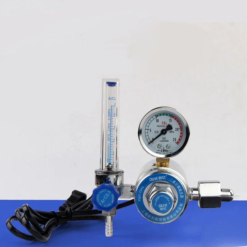 Argon CO2 Gas Pressure Flow Meter Regulator High Quality Metal MIG MAG Weld Welding Gauge 0-25 Mpa | Инструменты