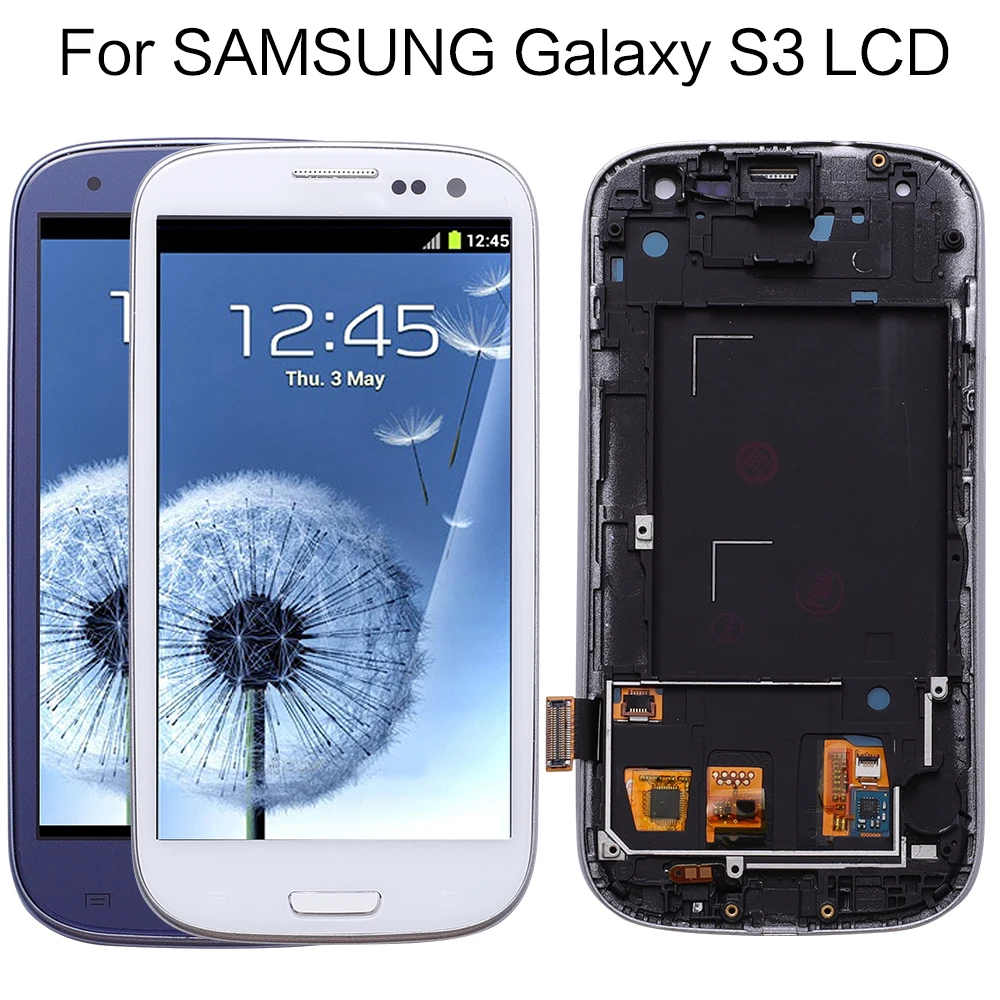i9300i i9300 Display For SAMSUNG Galaxy S3 LCD Screen with Frame Replacement For SAMSUNG Galaxy S3 Display i9301 i9308i i9301i
i9300i i9300 Display For SAMSUNG Galaxy S3 LCD Screen with Frame Replacement For SAMSUNG Galaxy S3 Display i9301 i9308i i9301i