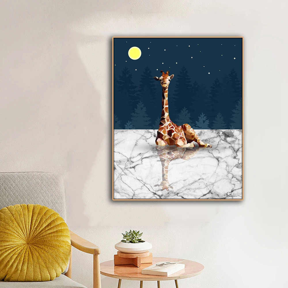 Canvas Painting Calligraphy Cartoon Giraffe Animals Print Canvas Home Decoration Wall Pictures Postesr for Living Room Bedroom
Canvas Painting Calligraphy Cartoon Giraffe Animals Print Canvas Home Decoration Wall Pictures Postesr for Living Room Bedroom