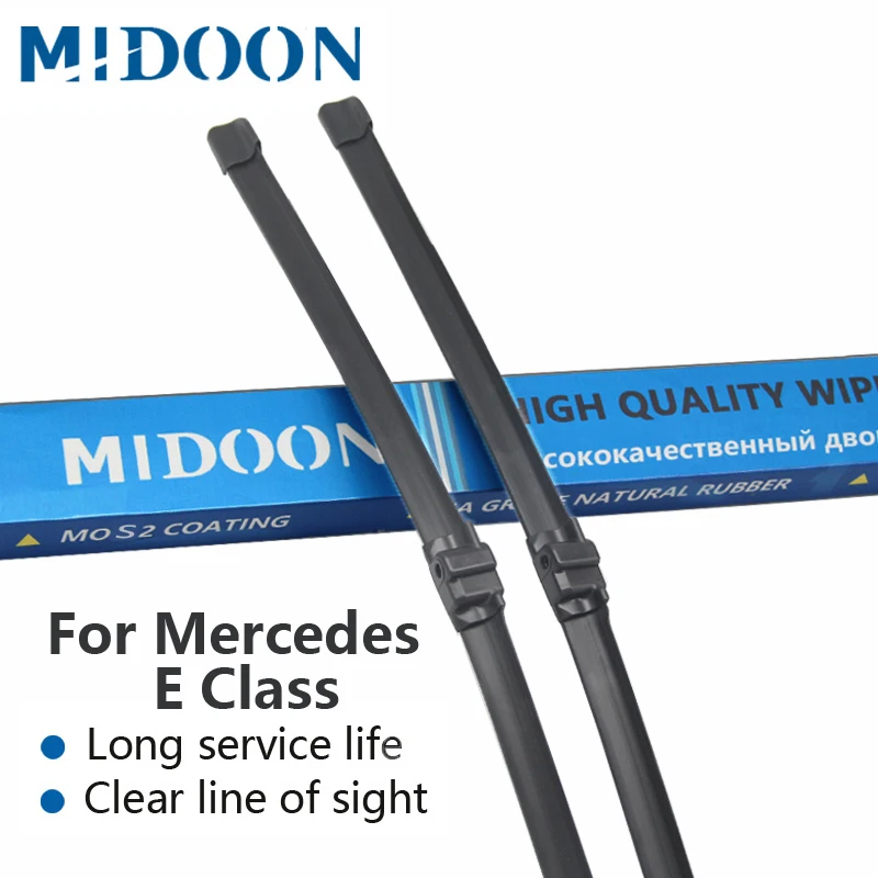MIDOON Wiper Blades for Mercedes Benz E Class W211 W212 E200 E250 E270 E280 E300 E320 E350 E400 E420 E450 E500 CDI 4Matic
MIDOON Wiper Blades for Mercedes Benz E Class W211 W212 E200 E250 E270 E280 E300 E320 E350 E400 E420 E450 E500 CDI 4Matic