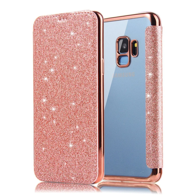 Bling Leather Cover for Samsung S10 Plus Flip Case plating Glitter Phone Case for Samsung Note 9 8 S9 S10e S7 S6 edge Funda Bag
Bling Leather Cover for Samsung S10 Plus Flip Case plating Glitter Phone Case for Samsung Note 9 8 S9 S10e S7 S6 edge Funda Bag